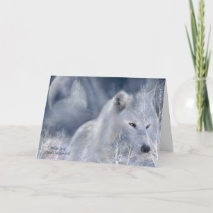 Cartão White Wolf ArtCard