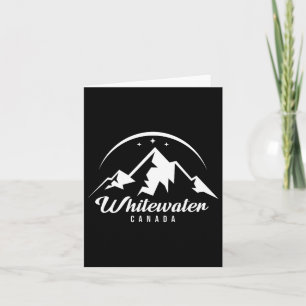 Cartão Whitewater Canada Ski Resort Skiting Snowboard