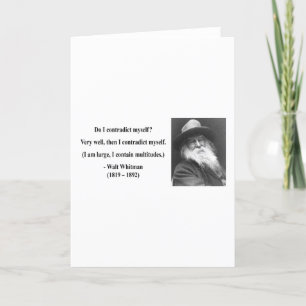 Cartão Whitman Quote 6b