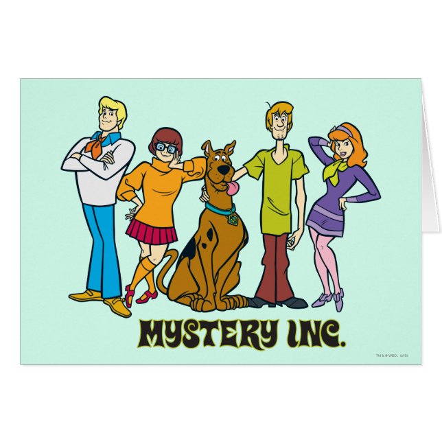 Cartão Whole Gang 12 Mystery Inc (Frente Horizontal)