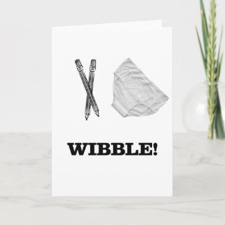 Cartão Wibble