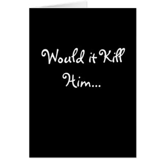 Cartão WIKH Ser#09 ONDE ESTÁ a AFEIÇÃO!