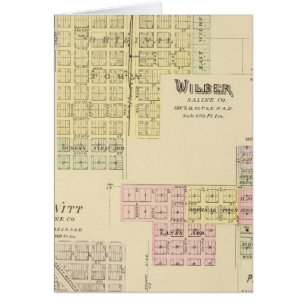 Cartão Wilber, Nebraska