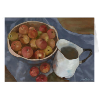 Cartão Wild Apples From the Secret Orchard Painting
