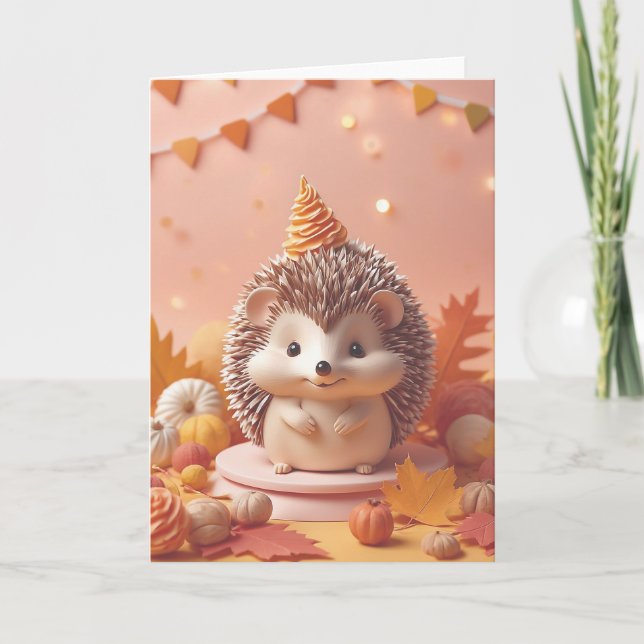 Cartão Wild Birthday Wishes (Frente)