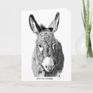 Cartão Wild Burro