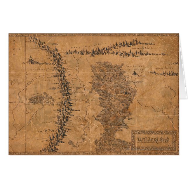 Cartão Wilderland (Frente Horizontal)