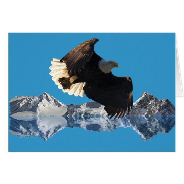 Cartão WILDERNESS EAGLE Collection (Frente Horizontal)