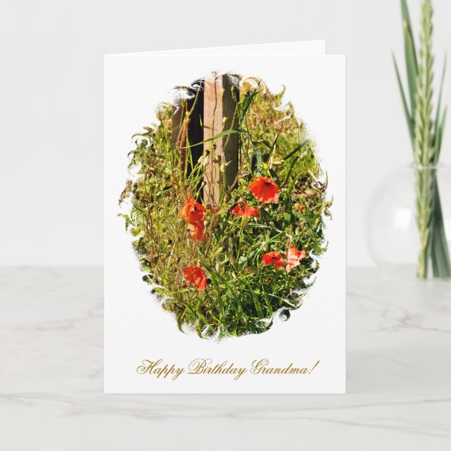 CARTÃO WILDFLOWERS (Frente)