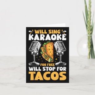 Cartão Will Sing Karaoke De Gratuito Vai Parar Para A Div