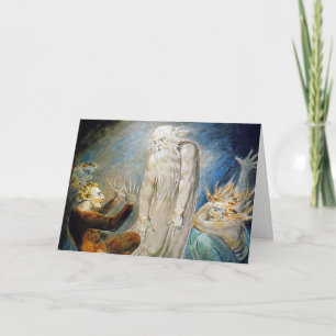 Cartão William Blake Card: Milton's Mysterious Dream