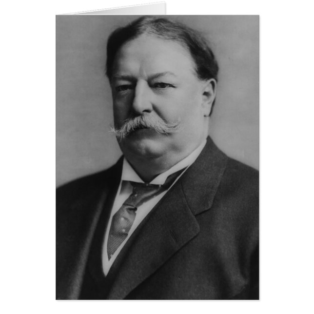 Cartão William Howard Taft (Frente)