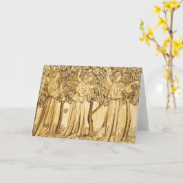 Cartão William Morris ANGELS E TREE