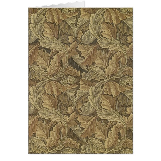 Cartão William Morris Art Card 21 (Frente)