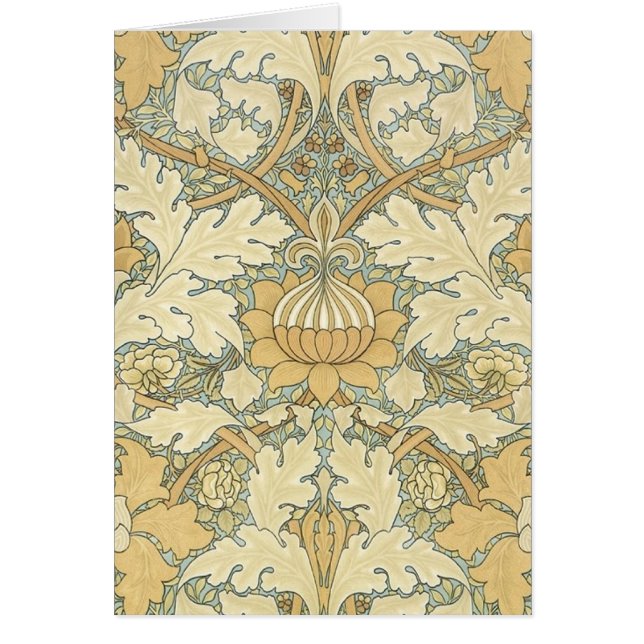 Cartão William Morris Art Cards 14 (Frente)