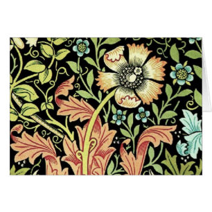 Cartão William Morris Compton Wallpaper Classic