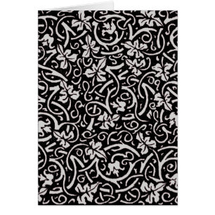 Cartão William Morris Grapevine Vine Leaf Patterno