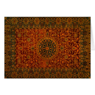 Cartão William Morris Tapeçaria tapete