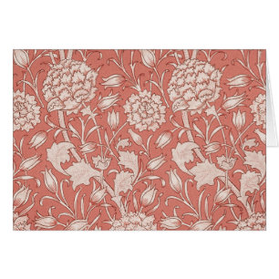 Cartão William Morris Wild Tulip Flower Floral