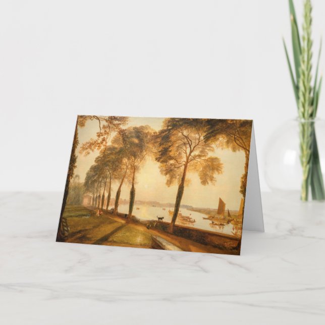 Cartão William Turner - Mortlake Terrace (Frente)