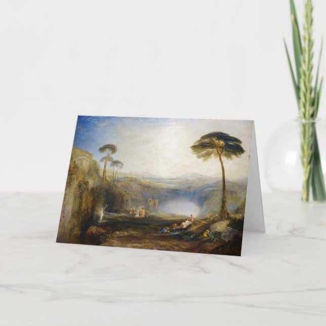 Cartão William Turner - O Ramo Dourado (Frente)