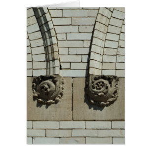 Cartão Winchester Carved Rosettes