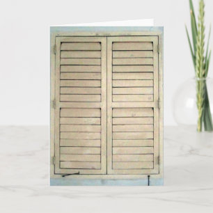 Cartão window shutter