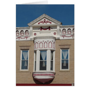 Cartão Windows ornamentado