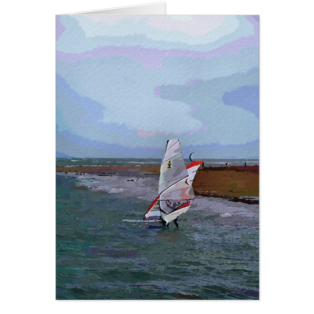 cartão WINDSURFING (Frente)