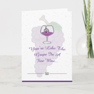Cartão Wine Lover Occasion Card