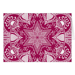 Cartão Wine Mandala