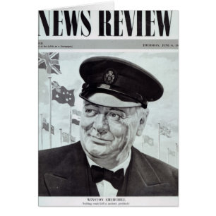 Cartão Winston Churchill