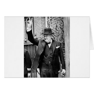 Cartão Winston Churchill