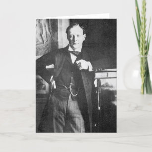 Cartão Winston Spencer Churchill em 1904