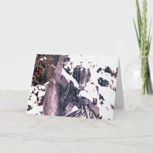 Cartão Winter Angel