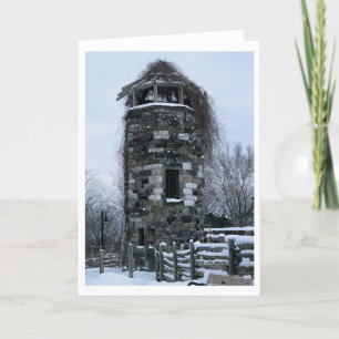Cartão Winter Tower