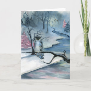 Cartão Winterwood Blank Greeting Card