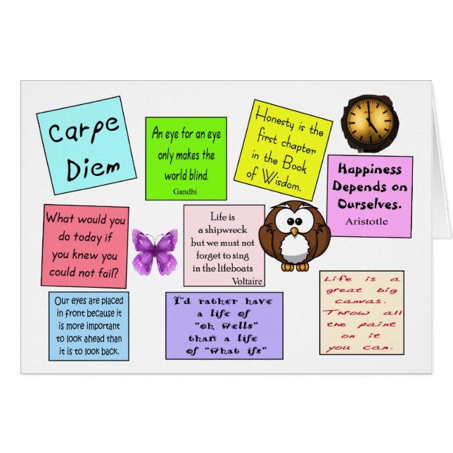 Cartão Wisdom (Frente Horizontal)