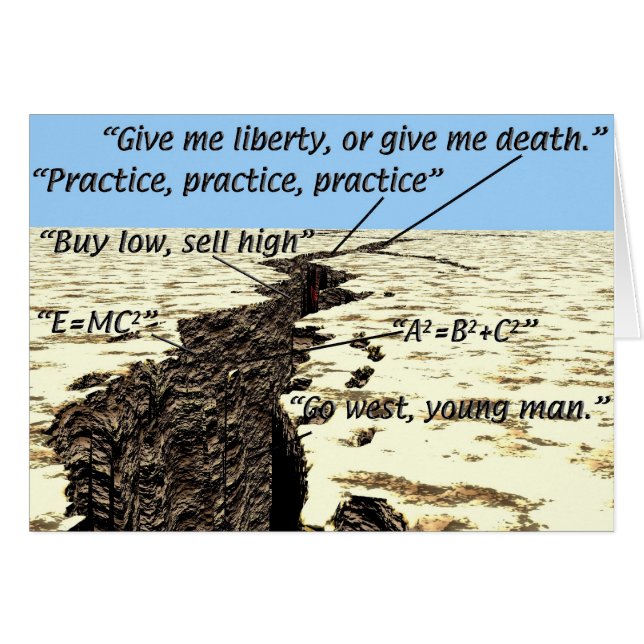 Cartão Wisecracks (Frente Horizontal)