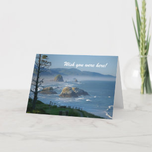 Cartão Wish you were here!