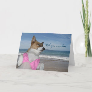 Cartão Wish You Were Here Card