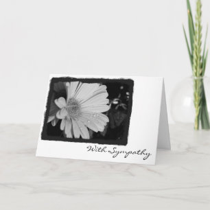 Cartão With Sympathy