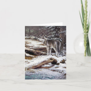 Cartão Wolf Greeting Cards