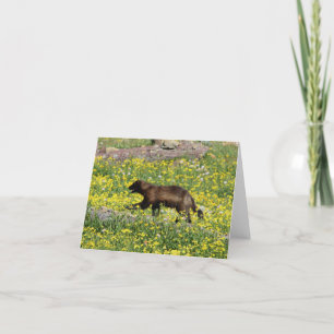 Cartão Wolverine Note Card
