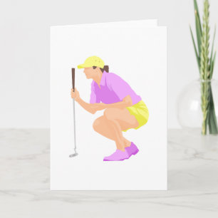 Cartão Womens Golf