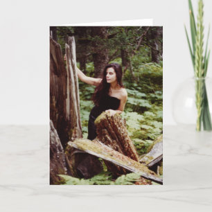 Cartão Wood Nymph notecard