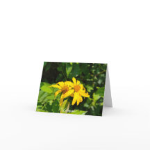 Woodland Sunflower - Boas-vindas Saudações