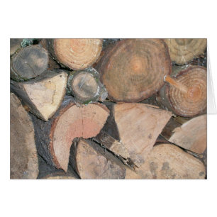 Cartão Woodpile