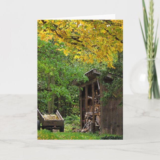 Cartão Woodshed (Frente)