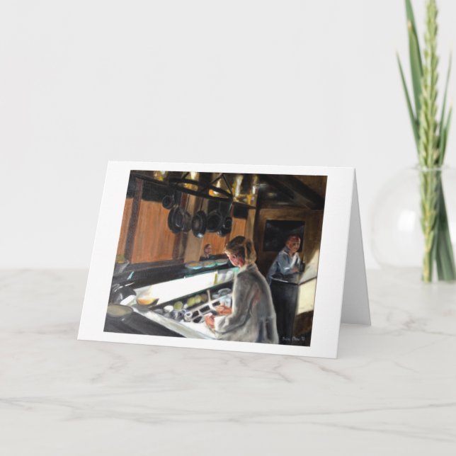 Cartão "Woodward's Garden", por Trina Chow (Frente)